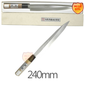 95백은이중강 사시미 230mm 우(右) 