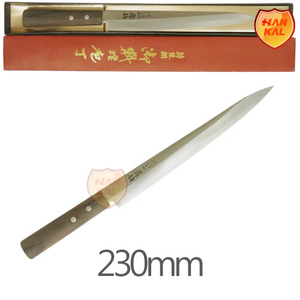 비룡 사시미 230mm 우(右) 중(中)*비룡상표가 海龍으로바뀌었습니다(손잡잎플라스틱입니다.)